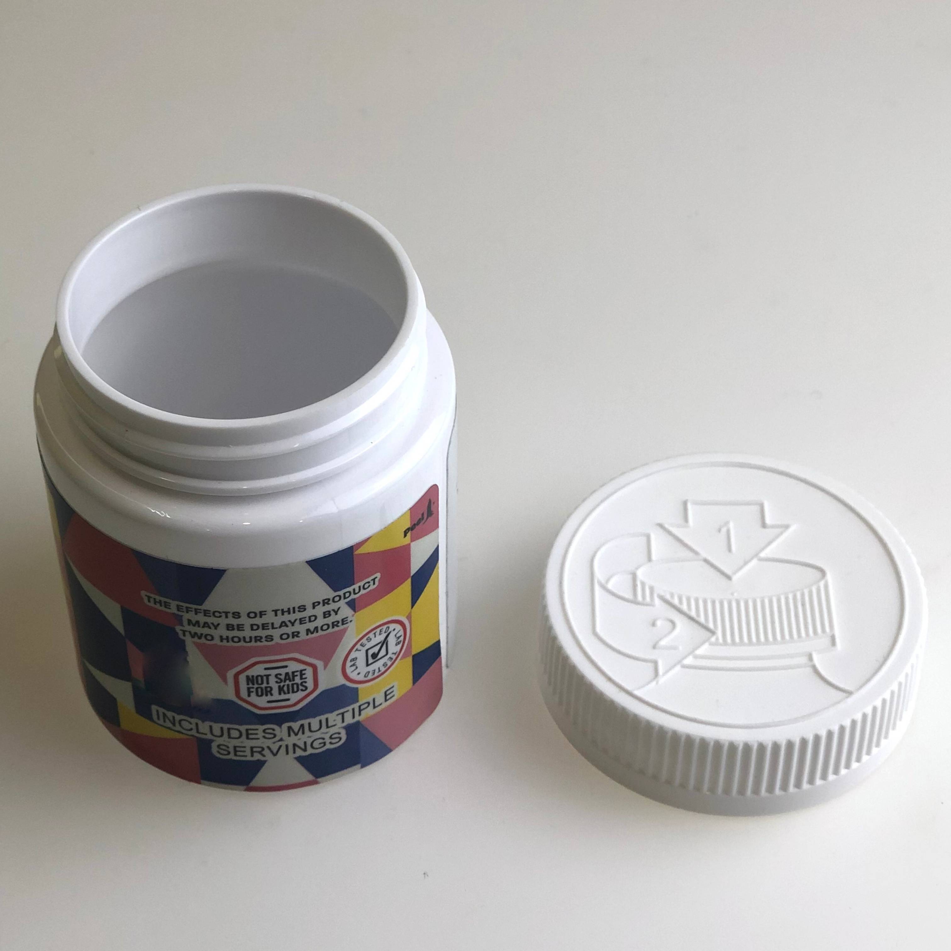 child-resistant cannabis packaging smell proof jar